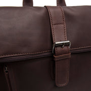 Larsson Full-Grain Leather Laptop Backpack Naisille – alternate product view 2
