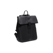 Trondheim Full-Grain Leather Laptop Backpack Naisille in Classic 100% Full-Grain Leather - Full Exterior Front Profile View | Buy Online