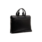 Levanto Full-Grain Leather Laptop Bag Naisille in Classic 100% Full-Grain Leather - Full Exterior Front Profile View | Buy Online