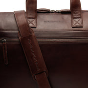 Levanto Full-Grain Leather Laptop Bag Naisille – alternate product view 3