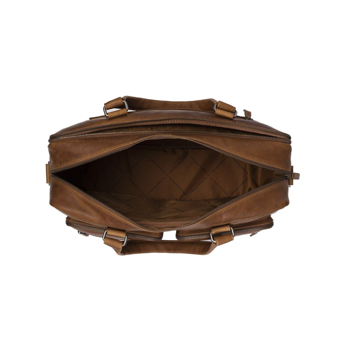 Misha Full-Grain Leather Laptop Bag Naisille – alternate product view 3