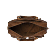Misha Full-Grain Leather Laptop Bag Naisille – alternate product view 3