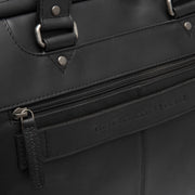 100% Full-Grain Wax Pull-Up 100% Full-Grain Leather Grain Texture & Handcrafted Patina Detail