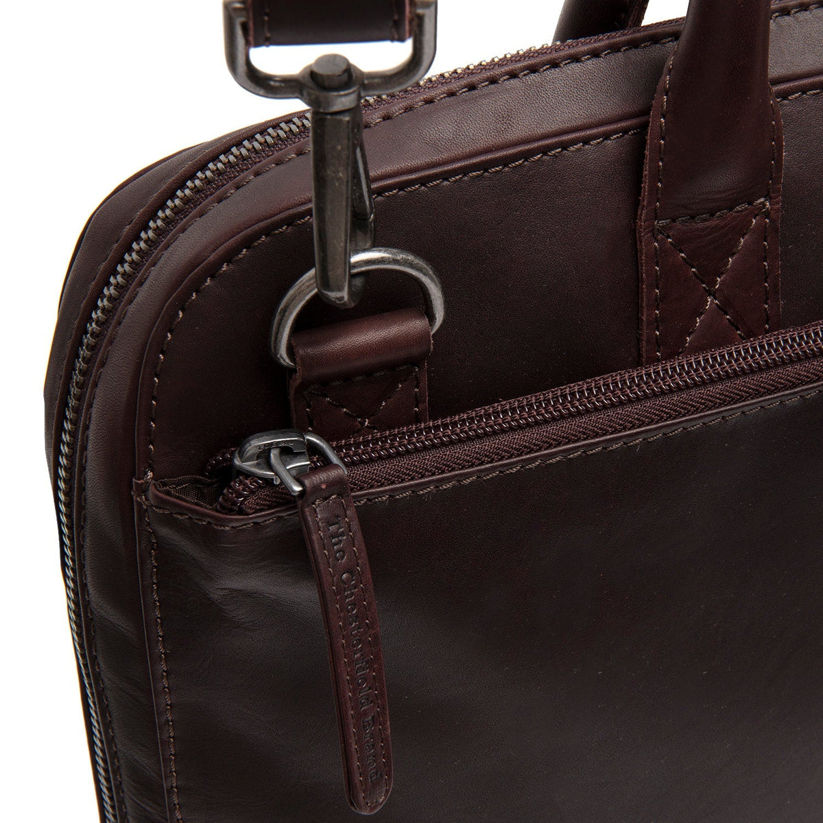 Tilbury Full-Grain Leather Laptop Bag Naisille – alternate product view 2
