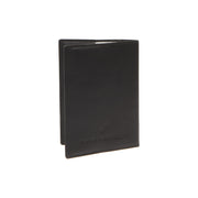 Close-Up Detail of Classic Collar &amp; Heavy-Duty Zipper Hardware on Leather Passport Case Naisille