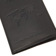 Leather Passport Case Naisille - Lateral Side Profile View Showing Sleeve Cut &amp; Athletic Taper Fit