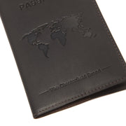 Tailored Rib Cuffs &amp; Hem Craftsmanship Construction Detail on Leather Passport Case Naisille
