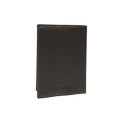 Styled Fit Perspective of Leather Passport Case Naisille on Model - Natural Daylight Drape