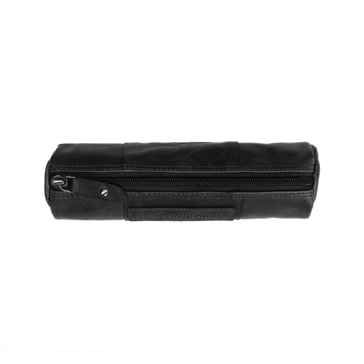 Leather Pencil Case Lea Naisille - Lateral Side Profile View Showing Sleeve Cut &amp; Athletic Taper Fit