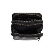 Interior View Showing Quilted Viscose Lining & Dual Inside Utility Storage Pockets