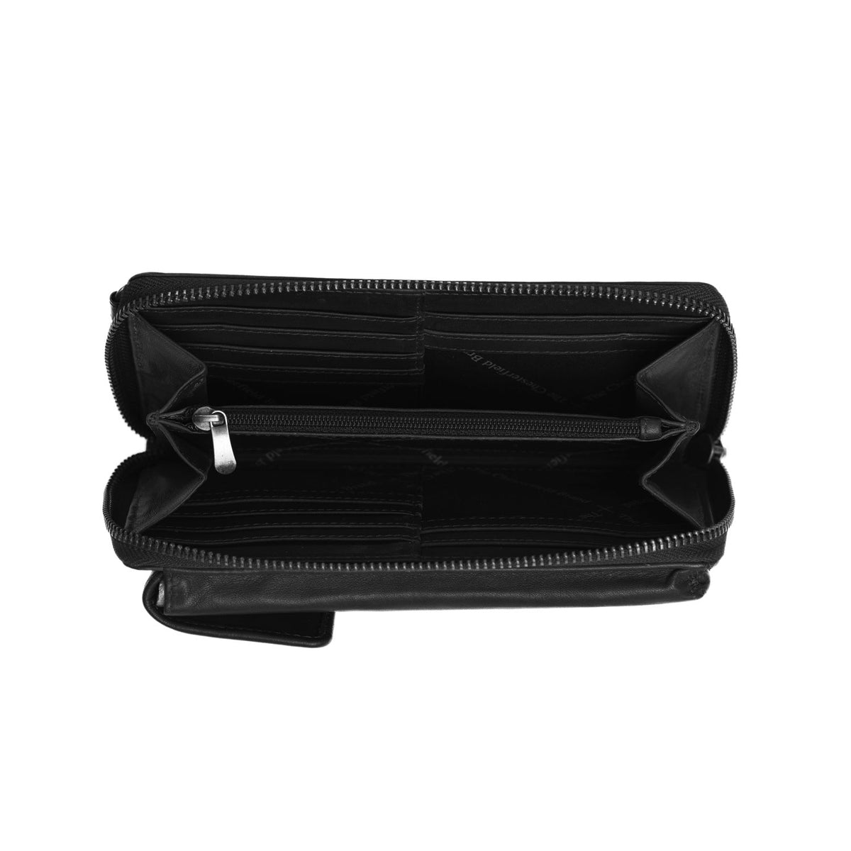Malaga Full-Grain Leather Phone Bag Naisille - Lateral Side Profile View Showing Sleeve Cut &amp; Athletic Taper Fit