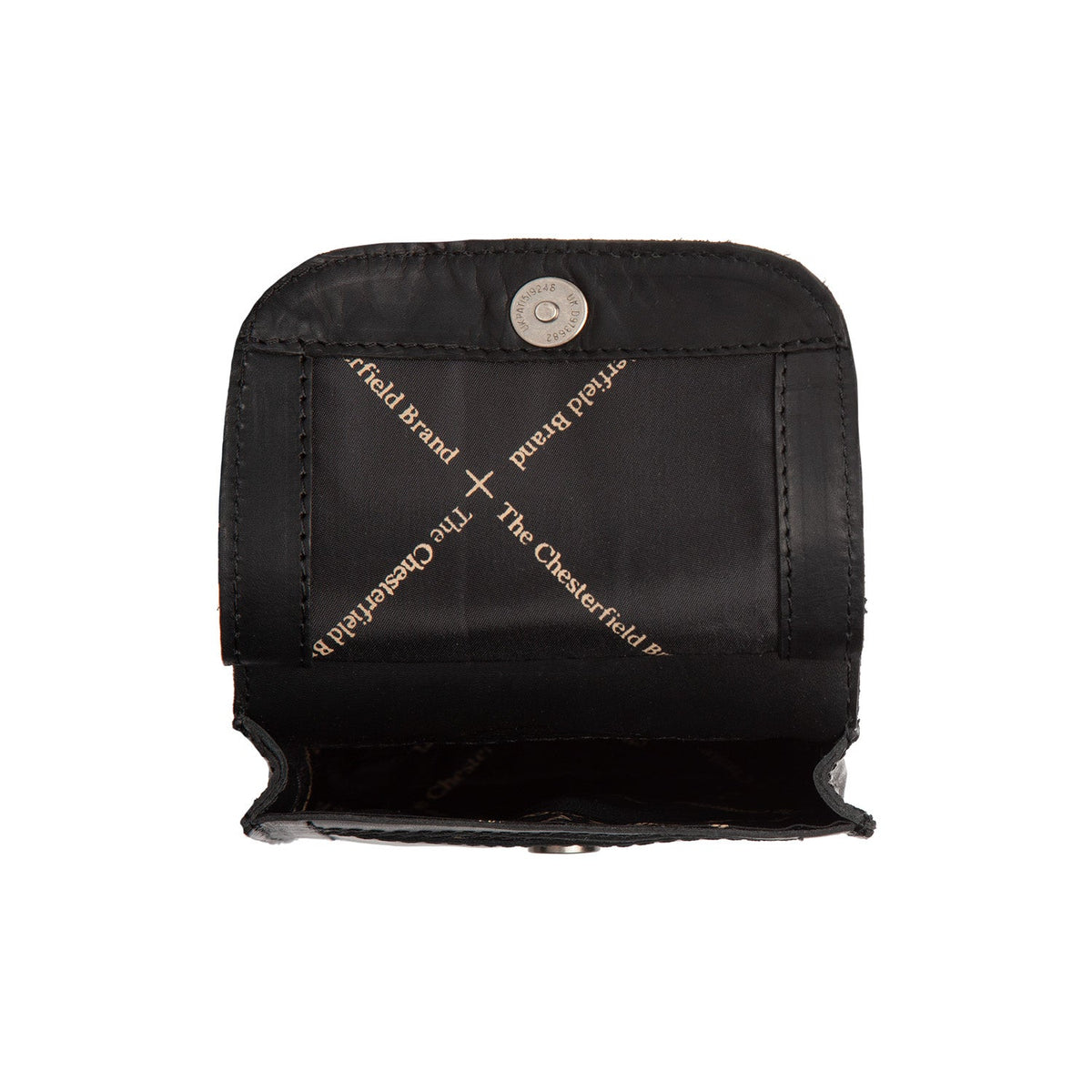 Close-Up Detail of Classic Collar &amp; Heavy-Duty Zipper Hardware on Nebra Full-Grain Leather Phone Bag Naisille