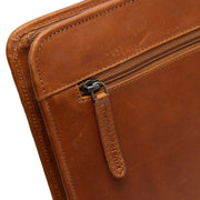 
Cognac Leather Portfolio Moreton Naisille Naisille, detail view 4