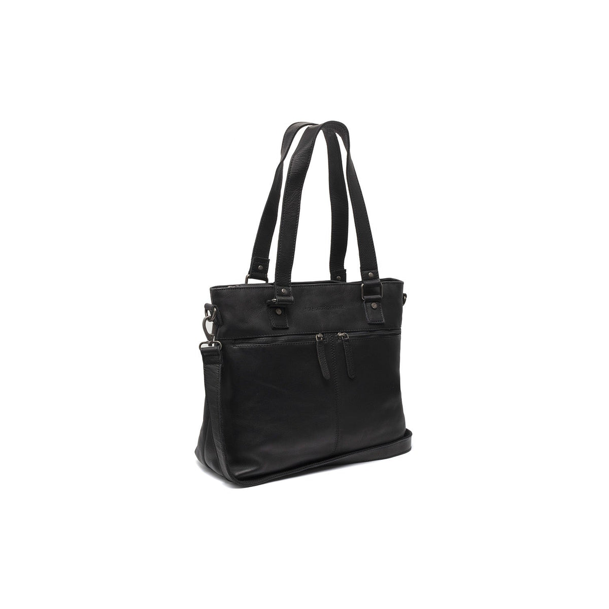 Rome Full-Grain Leather Shopper Naisille in Classic 100% Full-Grain Leather - Full Exterior Front Profile View | Buy Online