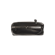 Andrade Full-Grain Leather Shoulder Bag Naisille - Structured Side Profile Showing Gusset Depth &amp; Expansion Capacity