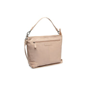 Astero Full-Grain Leather Shoulder Bag Naisille in Classic 100% Full-Grain Leather - Full Exterior Front Profile View | Buy Online