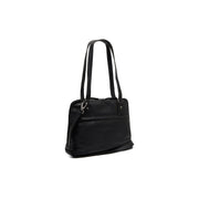 Belgrado Full-Grain Leather Shoulder Bag Naisille in Classic 100% Full-Grain Leather - Full Exterior Front Profile View | Buy Online