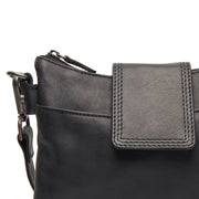 
Classic 100% Full-Grain leather Bag - Takanäkymä vahvistetuilla nahkahihnoilla