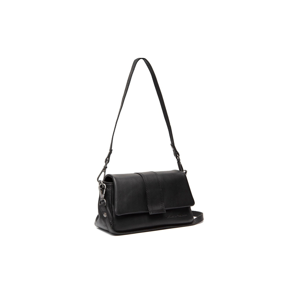 Clifden Full-Grain Leather Shoulder Bag Naisille in Classic 100% Full-Grain Leather - Full Exterior Front Profile View | Buy Online