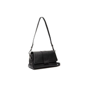 Clifden Full-Grain Leather Shoulder Bag Naisille in Classic 100% Full-Grain Leather - Full Exterior Front Profile View | Buy Online