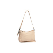Irving Full-Grain Leather Shoulder Bag Naisille in Classic 100% Full-Grain Leather - Full Exterior Front Profile View | Buy Online