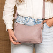 Irving Full-Grain Leather Shoulder Bag Naisille – alternate product view 2