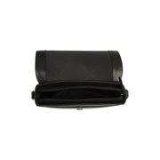 Solid Antique Brass Hardware &amp; Heavy-Duty Dual Zipper Detail on Lizzola Full-Grain Leather Shoulder Bag Naisille