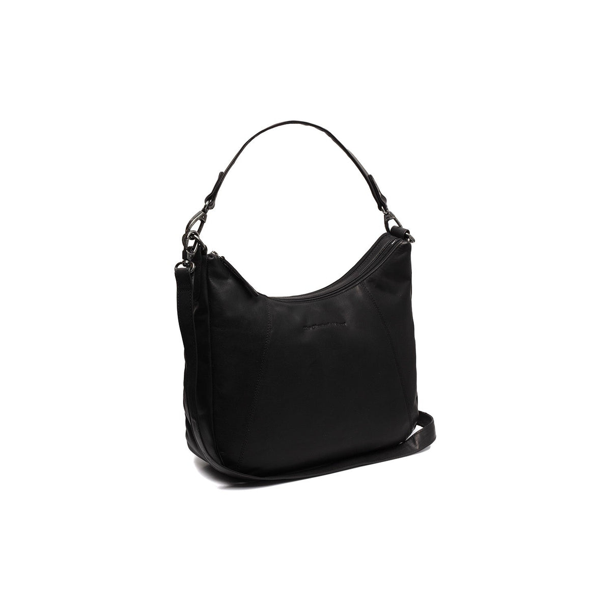Marle Full-Grain Leather Shoulder Bag Naisille in Classic 100% Full-Grain Leather - Full Exterior Front Profile View | Buy Online