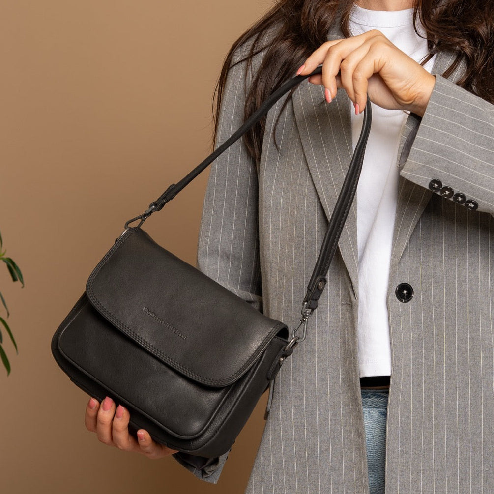 Miloa Full-Grain Leather Shoulder Bag Naisille – alternate product view 2