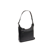 Mirave Full-Grain Leather Shoulder Bag Naisille in Classic 100% Full-Grain Leather - Full Exterior Front Profile View | Buy Online