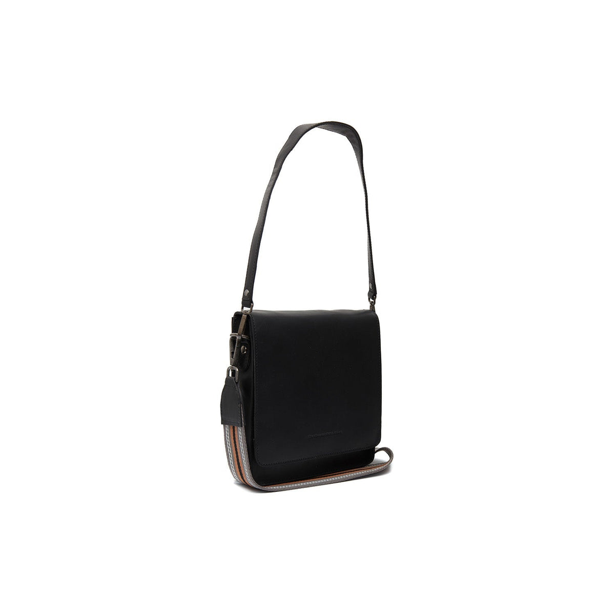 Osuna Full-Grain Leather Shoulder Bag Naisille in Classic 100% Full-Grain Leather - Full Exterior Front Profile View | Buy Online