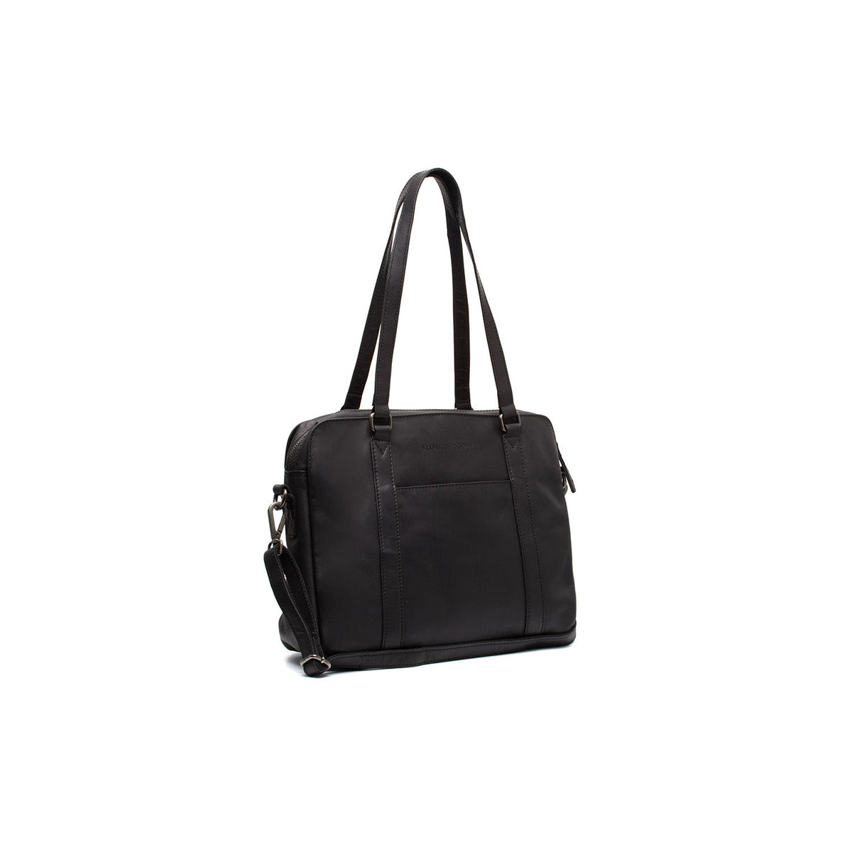Pretoria Täysnahkainen olkalaukku in Classic 100% Full-Grain Leather - Full Exterior Front Profile View | Buy Online