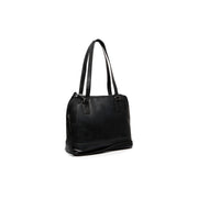 Seron Full-Grain Leather Shoulder Bag Naisille in Classic 100% Full-Grain Leather - Full Exterior Front Profile View | Buy Online
