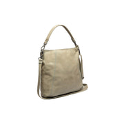 Sintra Full-Grain Leather Shoulder Bag Naisille in Classic 100% Full-Grain Leather - Full Exterior Front Profile View | Buy Online