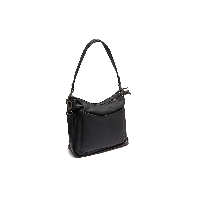 Tivra Full-Grain Leather Shoulder Bag Naisille