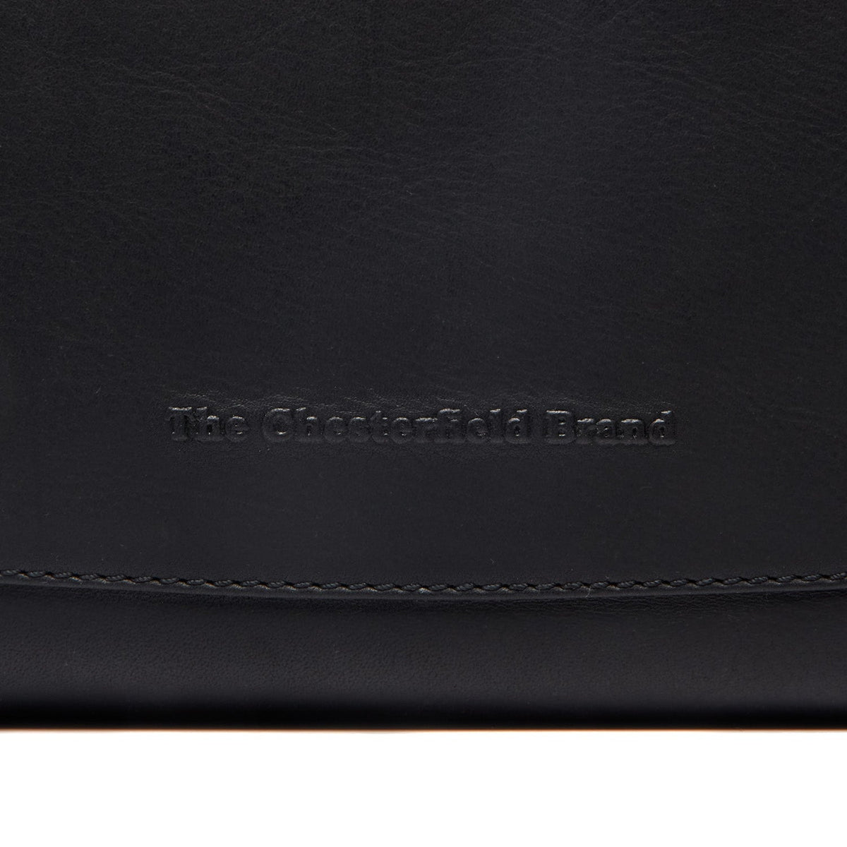 
Classic 100% Full-Grain leather Bag - Takanäkymä vahvistetuilla nahkahihnoilla