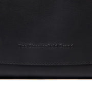 
Classic 100% Full-Grain leather Bag - Takanäkymä vahvistetuilla nahkahihnoilla