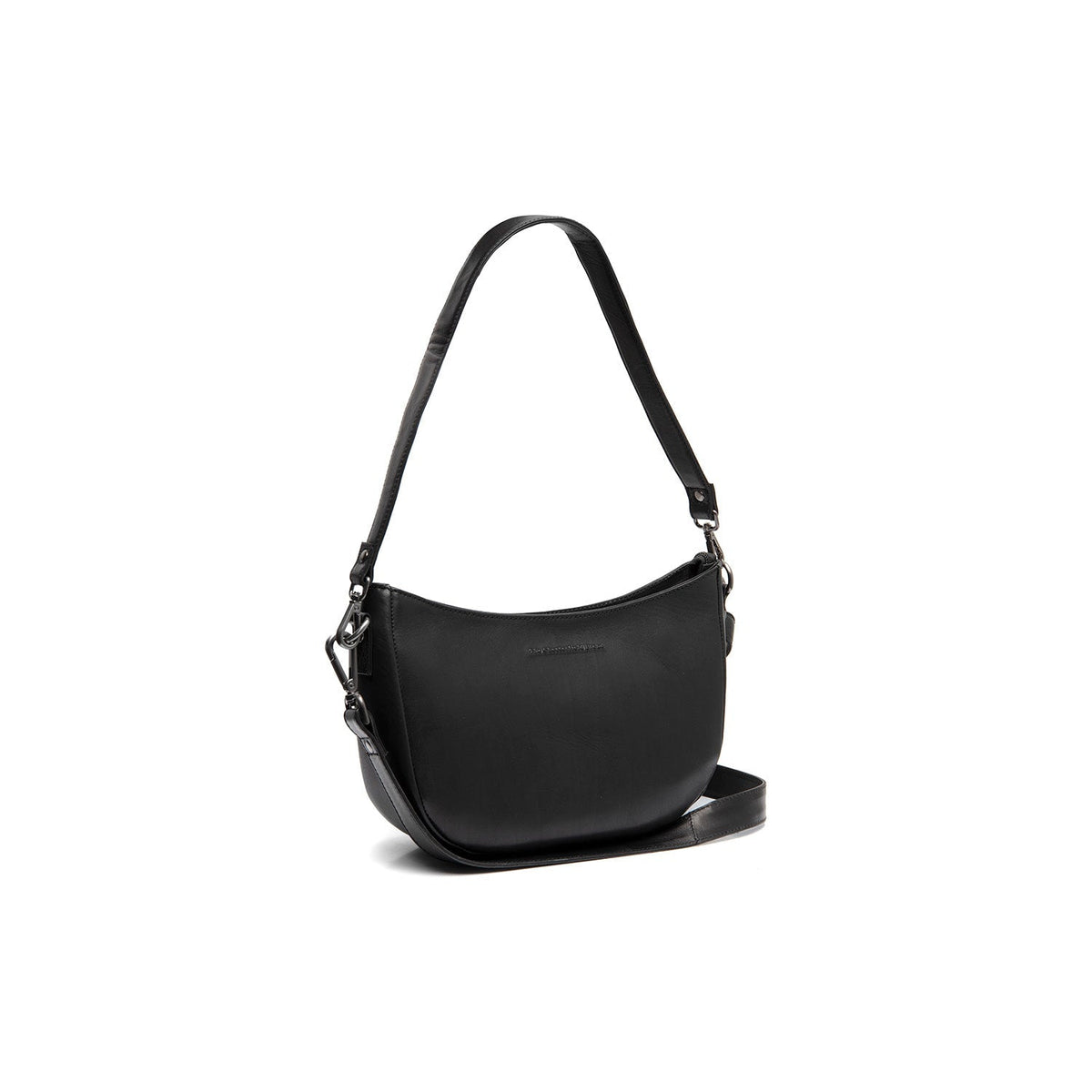 Valentano Full-Grain Leather Shoulder Bag Naisille in Tan 100% Full-Grain Leather - Full Exterior Front Profile View | Buy Online