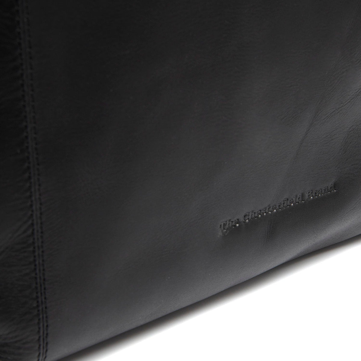 
Classic 100% Full-Grain leather Bag - Takanäkymä vahvistetuilla nahkahihnoilla