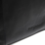 
Classic 100% Full-Grain leather Bag - Takanäkymä vahvistetuilla nahkahihnoilla