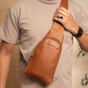 Leather Sling Bag Bowey Naisille – alternate product view 3