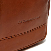 Cognac Leather Sling Bag Riga Naisille, detail view 4