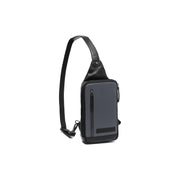 Leather Sling Bag Salla Naisille in Classic 100% Full-Grain Leather - Full Exterior Front Profile View | Buy Online