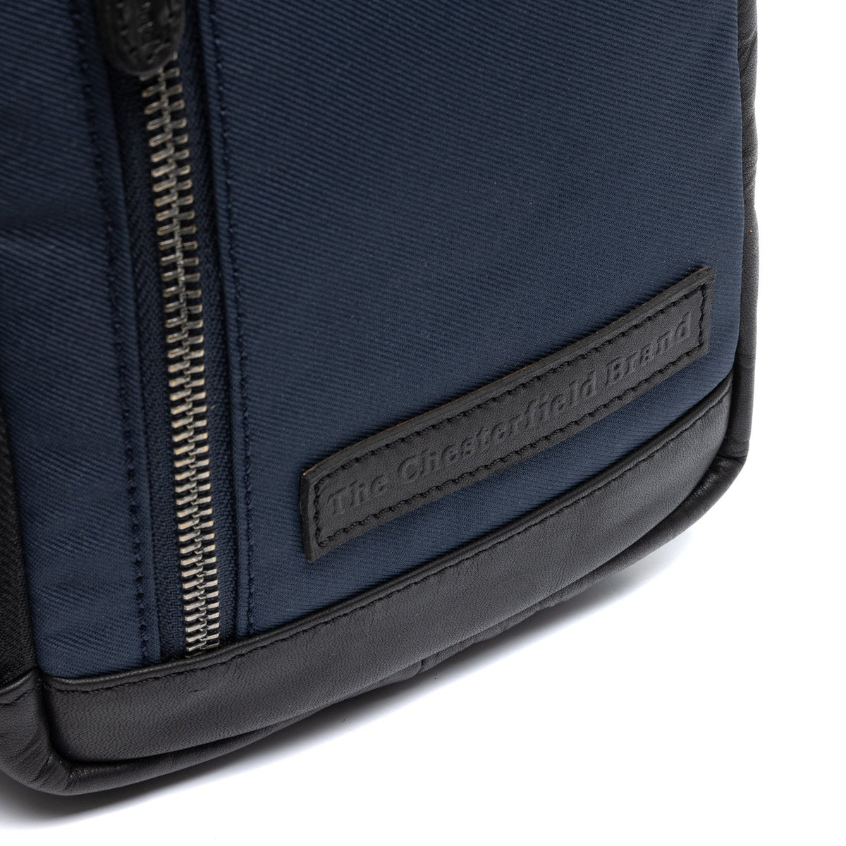 Navy Leather Sling Bag Salla Naisille, detail view 4