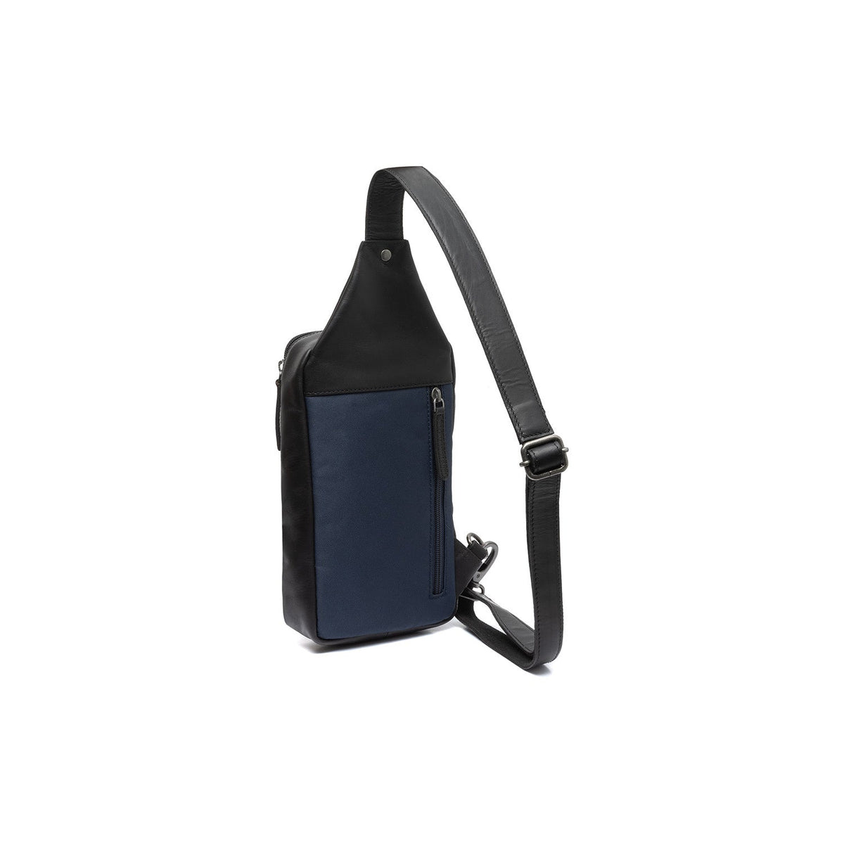 Navy Leather Sling Bag Salla Naisille, detail view 5