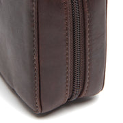 Brown Leather Tech-Organizer Ardan Naisille, detail view 1