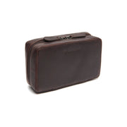 Styled Fit Perspective of Leather Tech-Organizer Ardan Naisille on Model - Natural Daylight Drape