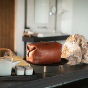 Biassa Full-Grain Leather Toiletry Bag Naisille – alternate product view 3