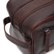 Stacey Full-Grain Leather Toiletry Bag Naisille – alternate product view 3