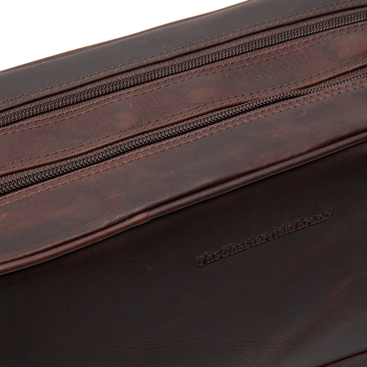 Stefan Full-Grain Leather Toiletry Bag Naisille – alternate product view 3